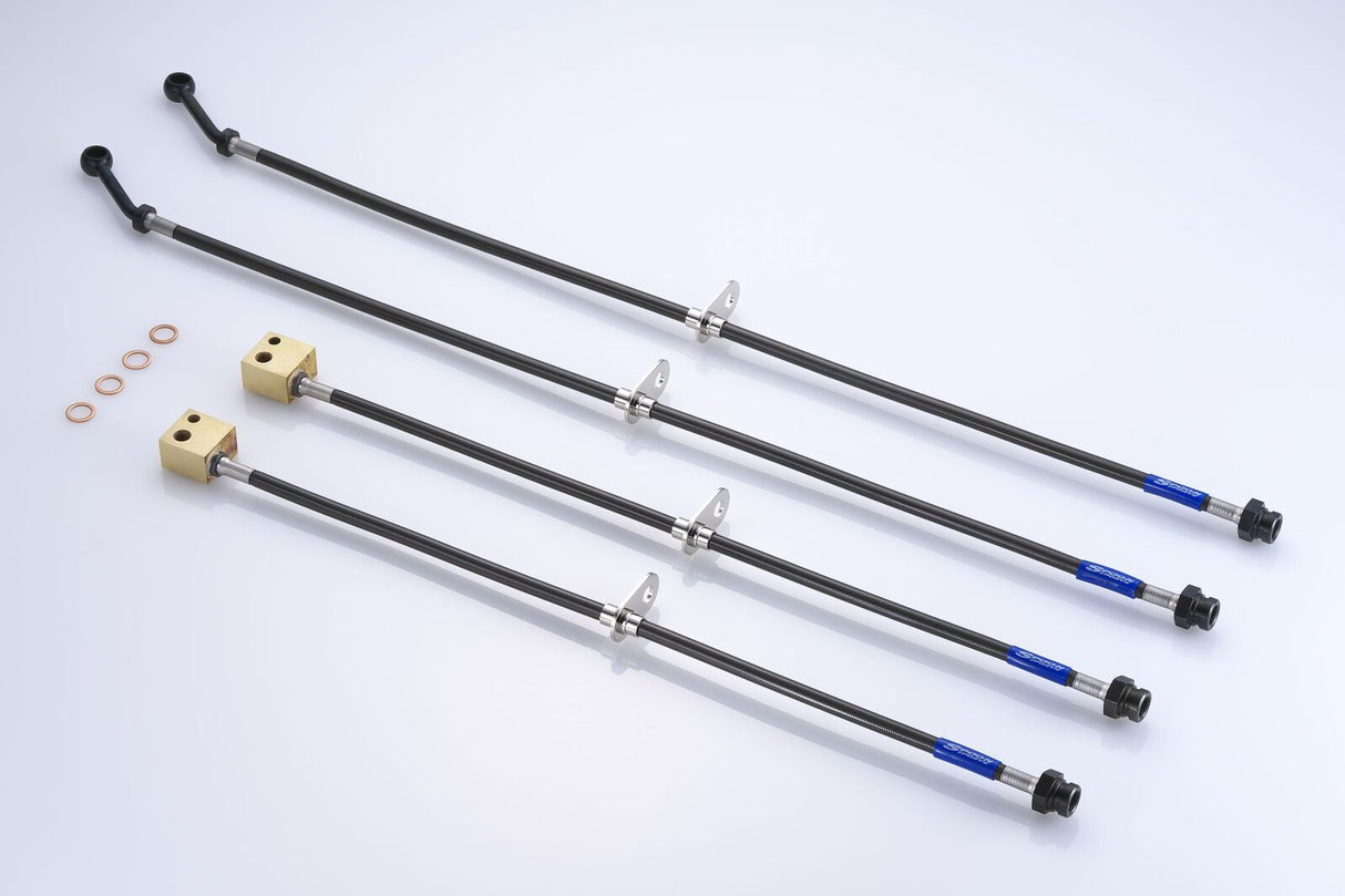 Spoon Sports Braided Brake Hose Set 01460-FL5-000 | Pro Speed Racing