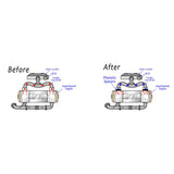Grimmspeed Phenolic Manifold Spacers 8mm PAIR