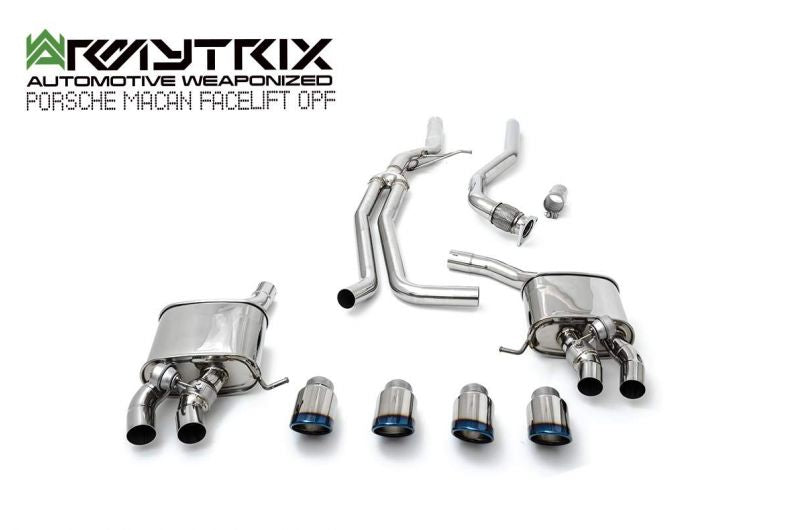 Armytrix Stainless Steel Valvetronic Cat Back Exhaust System