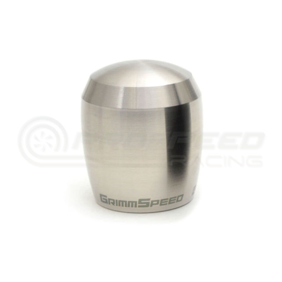 Grimmspeed Stubby Stainless Steel Shift Knob - All Subaru/BRZ/Toyota 86/Ford Focus RS/Mustang 038011