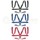 Sparco FIA Approved 6 Point Harness - 3" Shoulder Straps, Steel Hardware 04818RAC | Pro Speed Racing