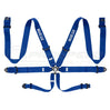 Sparco FIA Approved 6 Point Harness - 3" Shoulder Straps, Steel Hardware