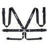 Sparco FIA Approved 6 Point Harness - 3" Shoulder Straps, Steel Hardware