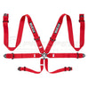 Sparco FIA Approved 6 Point Harness - 3" Shoulder Straps, Steel Hardware