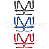 Sparco FIA Approved 6 Point Harness - 3" Shoulder Straps, Aluminium Hardware 04818RAL | Pro Speed 