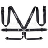Sparco FIA Approved 6 Point Harness - 3" Shoulder Straps, Aluminium Hardware