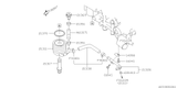 Subaru Genuine Engine Coolant/Oil Cooler Hose