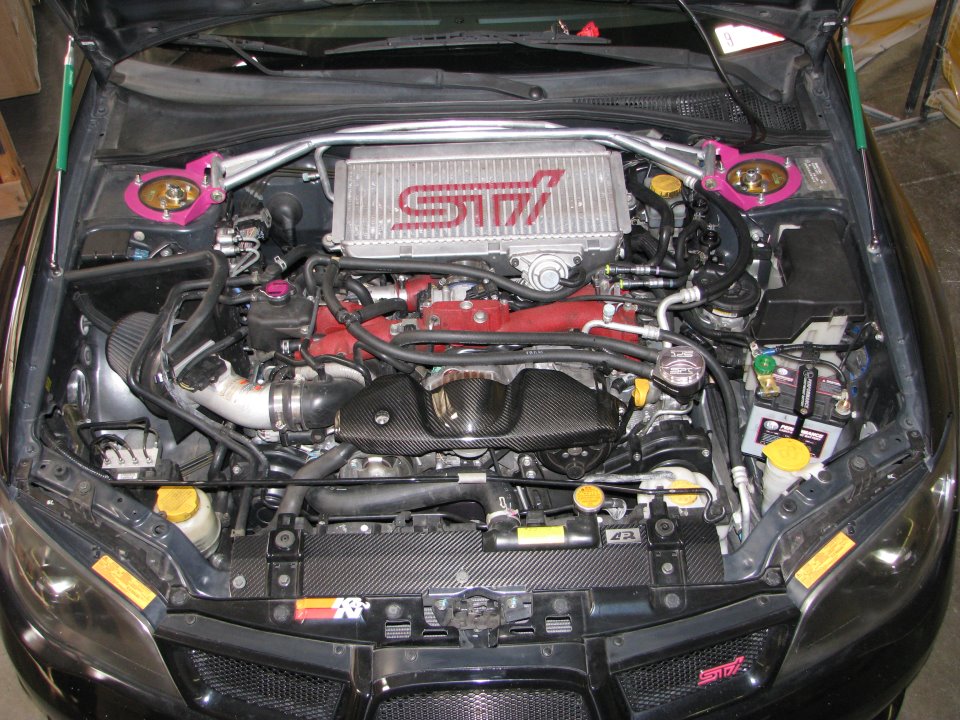 APR Performance Carbon Fibre Radiator Cooling Shroud