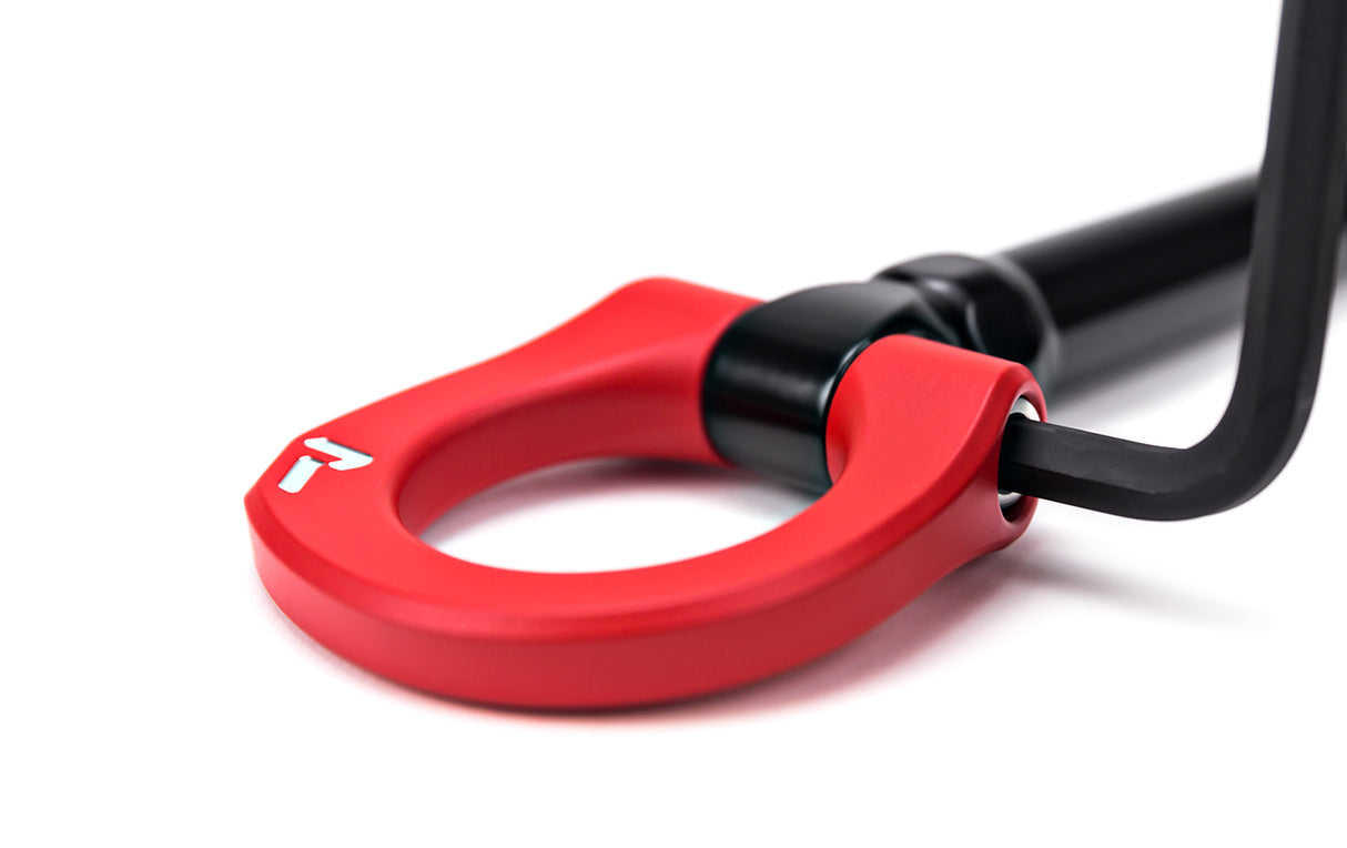 Raceseng Rear Tug Tow Hook Black