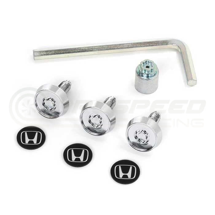 Honda OEM Number Plate Lock Bolt Kit Civic Type-R FL5 22+ 08P25-PS5-000G | Pro Speed Racing