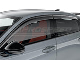 Honda Genuine OEM Door Window Rain Guard Set