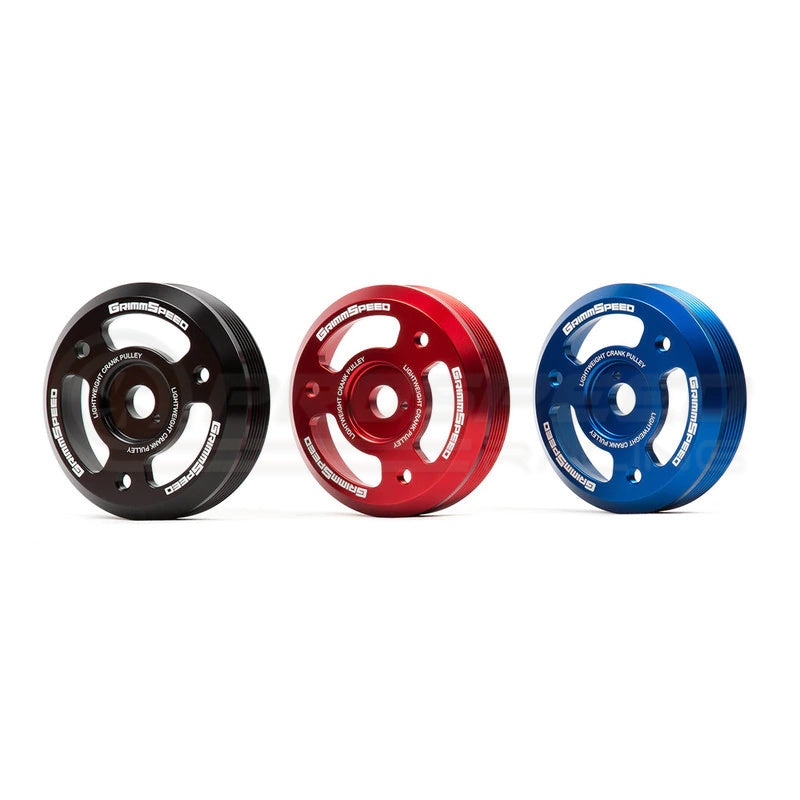 Grimmspeed Lightweight Crank Pulley - Subaru WRX 15-18/Forester 13+/BRZ/Toyota 86 (FA/FB) 095022