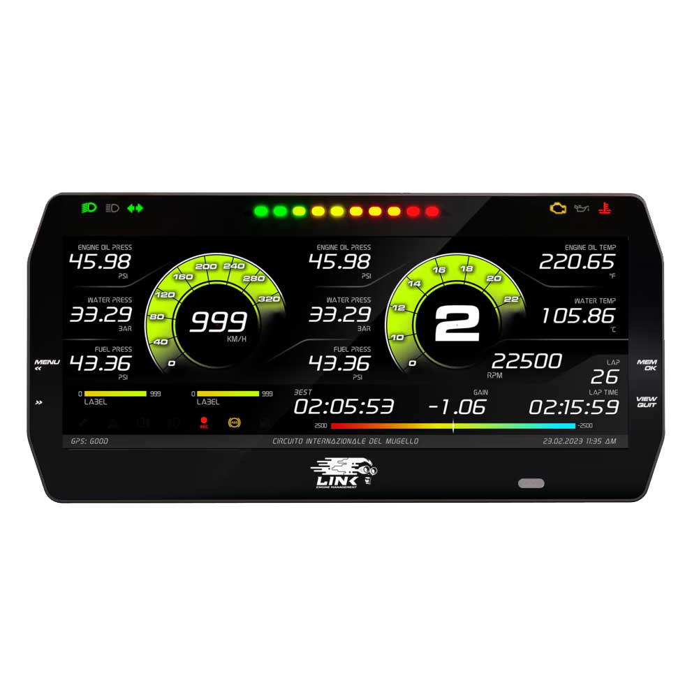 Link ECU AiM MXT Strada 10-inch Digital Dash Display - Street Edition