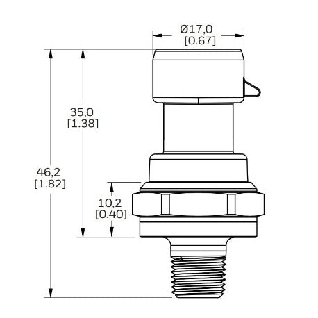 Link ECU 1/8" NPT MIPS 150PSI Pressure Sensor