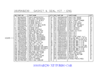Subaru OEM Complete Gasket Kit
