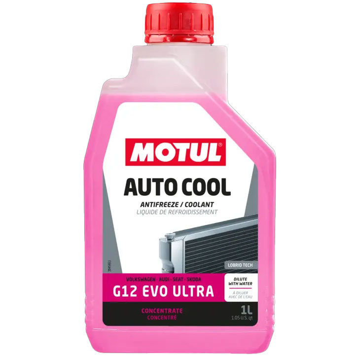 Motul Auto Cool G12 Evo Ultra Coolant Concentrate - 1L