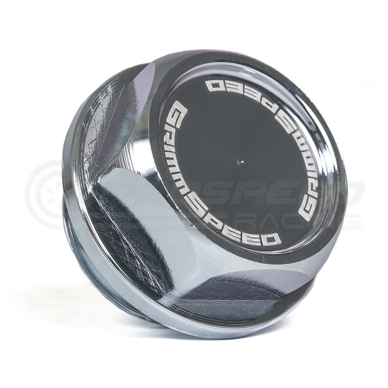 Grimmspeed "The Bolt" Oil Cap Clear Zinc - All Subaru/BRZ/Toyota 86 120014C | Pro Speed Racing