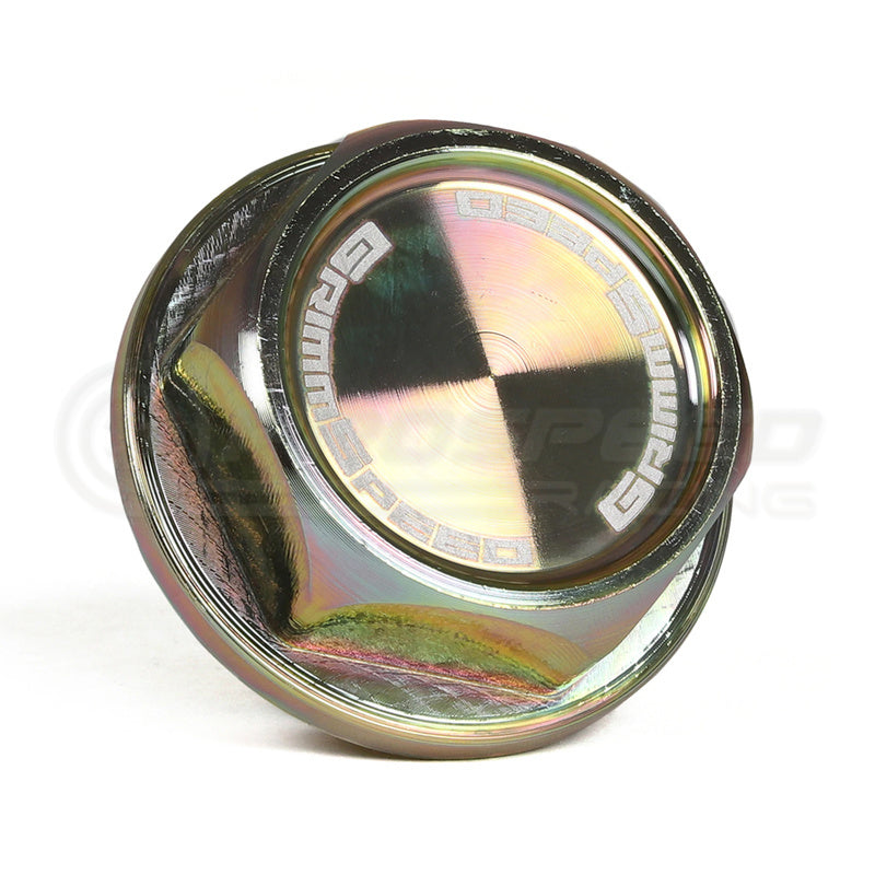 Grimmspeed "The Bolt" Oil Cap Yellow Zinc - All Subaru/BRZ/Toyota 86 120014Y | Pro Speed Racing