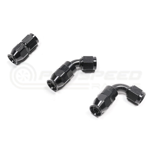 Radium 6AN PTFE Hose End Black 14-0631 14-0632 14-0633 | Pro Speed Racing