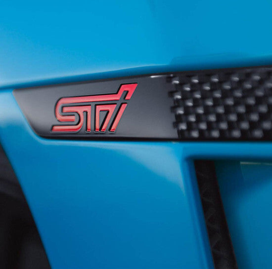 PSR Fender Badge Emblem Set w/STI Logo