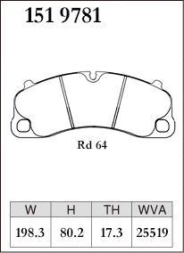 Dixcel Type M Brake Pads