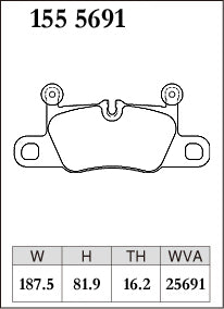 Dixcel Type M Brake Pads