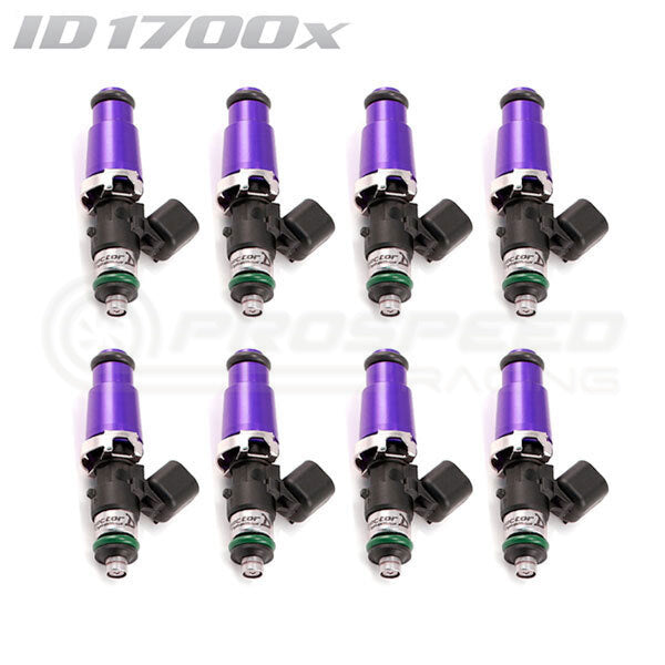 Injector Dynamics ID1750-XDS Direct Fit Injectors Set of 8 w/Potted 4" Wires 1750.60.14.14.8-PU
