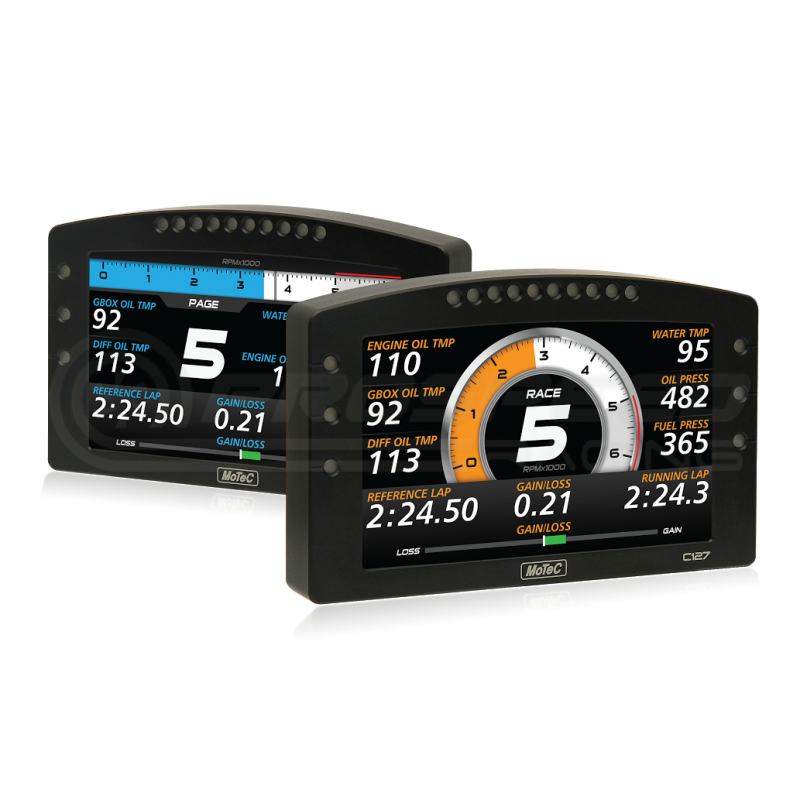 Motec C127 Racing Dash