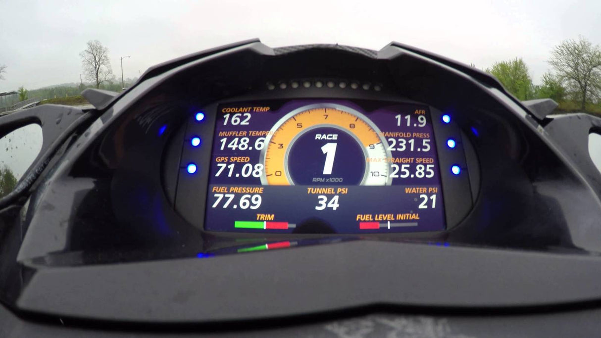 Motec C127 Racing Dash