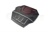 Armaspeed Carbon Fibre Engine Cover Black/Red VW Golf GTI R Mk7 Mk8/Tiguan R 1CCVW08F04-R | PSR