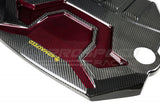 Armaspeed Carbon Fibre Engine Cover Black/Red