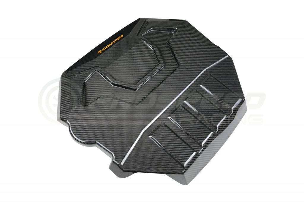 Armaspeed Carbon Fibre Engine Cover Black - VW Golf GTI R Mk7 Mk8/Tiguan R 1CCVW08F04-- | Pro Speed