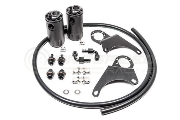 Radium Dual Fluid Lock Catch Can Kit - Mitsubishi Evo 7-9 20-0118-FL | Pro Speed Racing