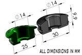 Radium Injector Seats for Top Feed Conversion Fuel Rails