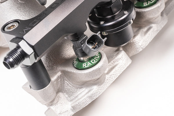 Radium Injector Seats for Top Feed Conversion Fuel Rails