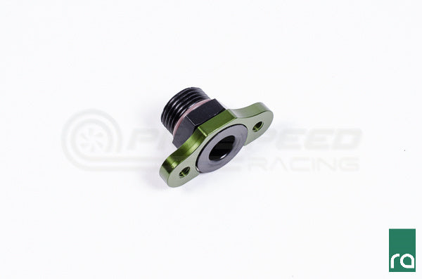 Radium FPR Adaptor 8AN ORB, 11mm Bore, 32mm Spacing, M5 - Subaru/Nissan/Mazda RX-7 20-0303