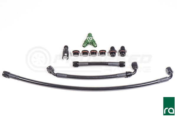 Radium Fuel Rail Plumbing Kit - Ford Mustang GT S197 20-0334-11 | Pro Speed Racing