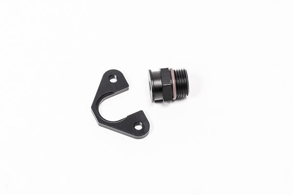 Radium Engineering FPR Adapter 8AN ORB 7mm Bore 39mm Offset M6