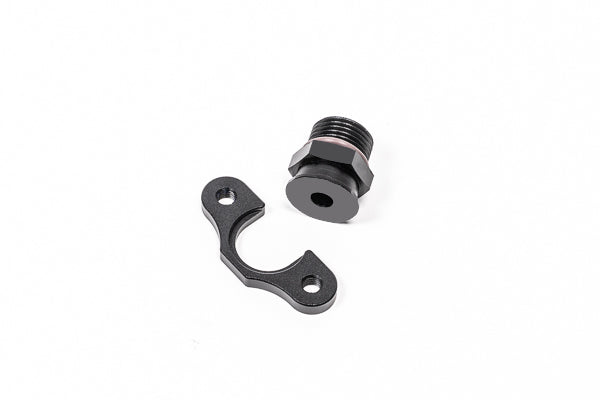 Radium Engineering FPR Adapter 8AN ORB 7mm Bore 39mm Spacing M6