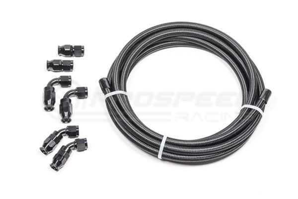 Radium 6AN Universal DIY PTFE Hose Kit Black 20-0638 | Pro Speed Racing