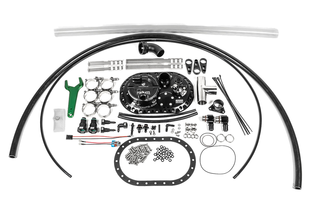 Radium Engineering Saddle Tank Fuel Cell Conversion Kit