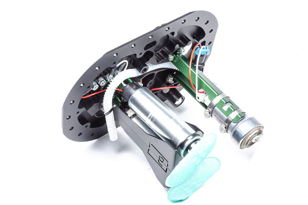 Radium Brushless Ti Automotive E5LM Fuel Cell Surge Tank (Pumps NOT Included)