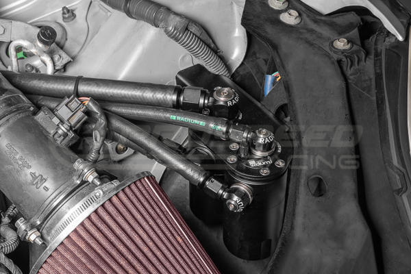 Radium Dual CCV/PCV Fluid Lock Catch Can Kit