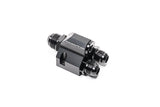 Radium Distribution Block 3 x 10AN ORB to 1 x 12AN ORB w/Fittings