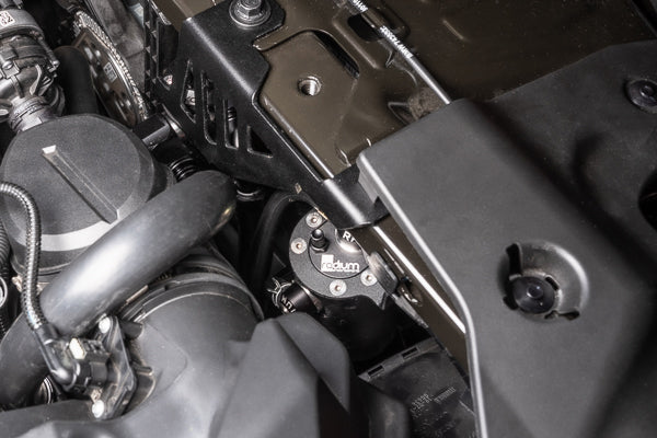 Radium Dual PCV/CCV Fluid Lock Catch Can Kit