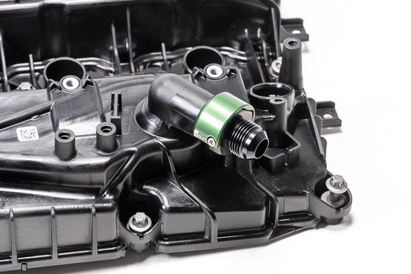 Radium Valve Cover Vent to 10AN Male Straight Fitting
