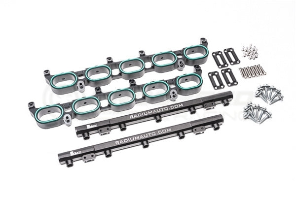 Radium Port Injection Fuel Rail Kit - Audi R8 V10 06-15/Lamborghini Gallardo 08-13 20-0865 | PSR