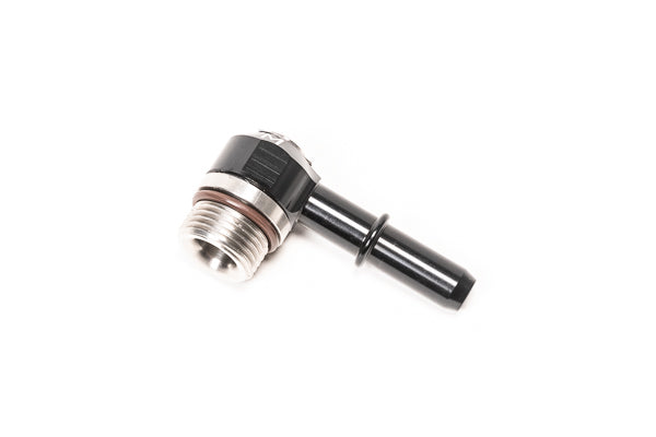 Radium V2 AN ORB to SAE Male EFI Quick Connect Low Profile Swivel Banjo Fitting