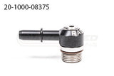 Radium V2 AN ORB to SAE Male EFI Quick Connect Low Profile Swivel Banjo Fitting