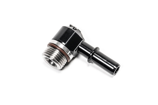 Radium V2 AN ORB to SAE Male EFI Quick Connect Low Profile Swivel Banjo Fitting